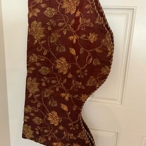 Floral Tapestry Valances and Panels